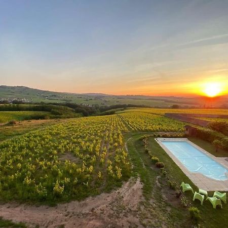 Au Coeur Des Vignes Moulin A Vent Apartment La Chapelle-de-Guinchay ภายนอก รูปภาพ